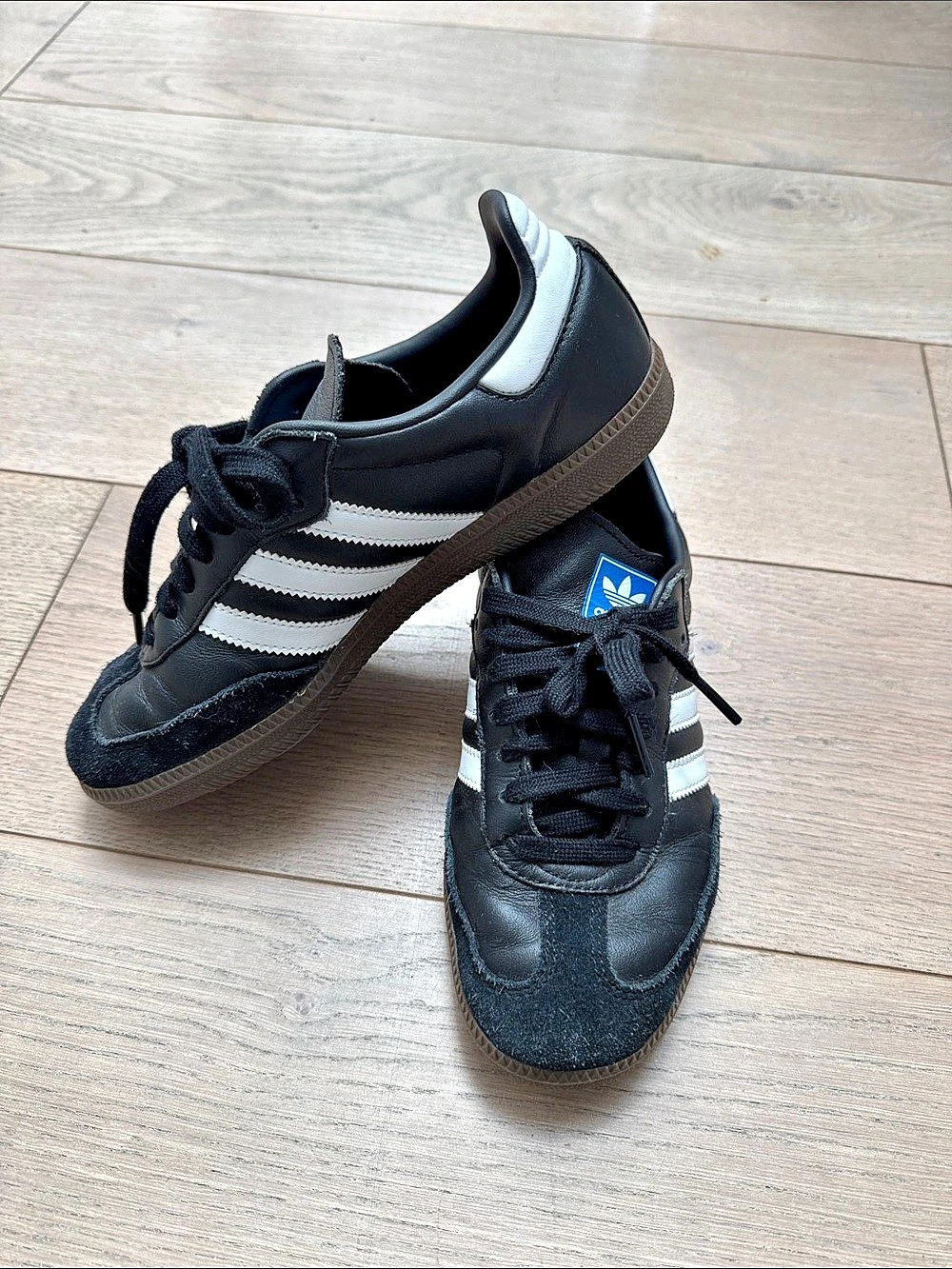 adidas Samba Black & White Sneakers